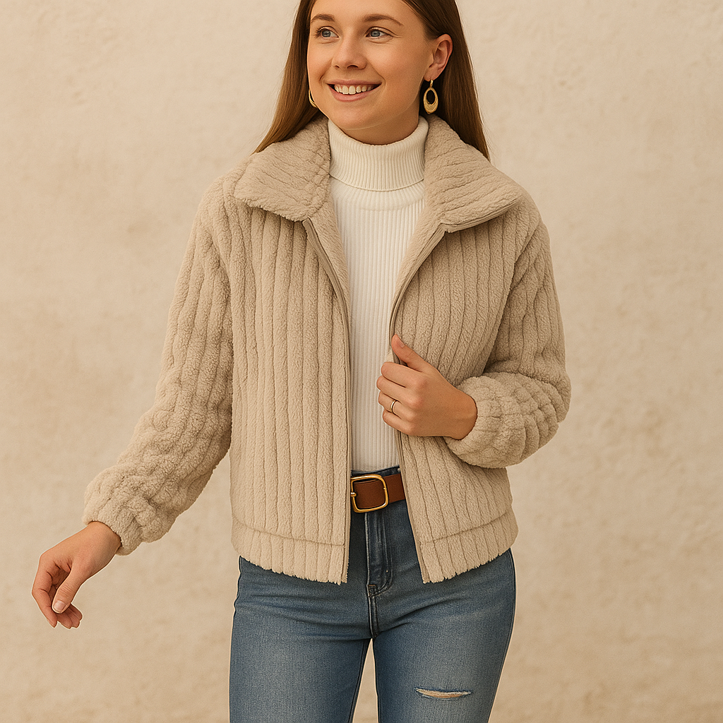 Aurora – Long gilet polaire femme | Must-have hiver 2025