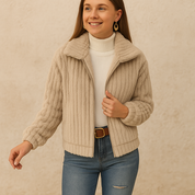 Aurora – Long gilet polaire femme | Must-have hiver 2025